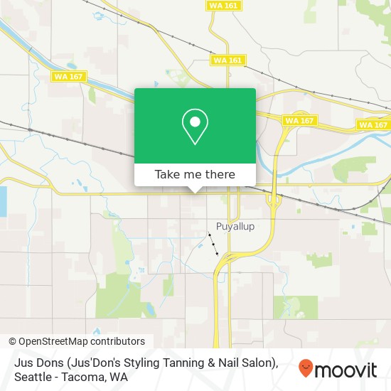 Jus Dons (Jus'Don's Styling Tanning & Nail Salon) map