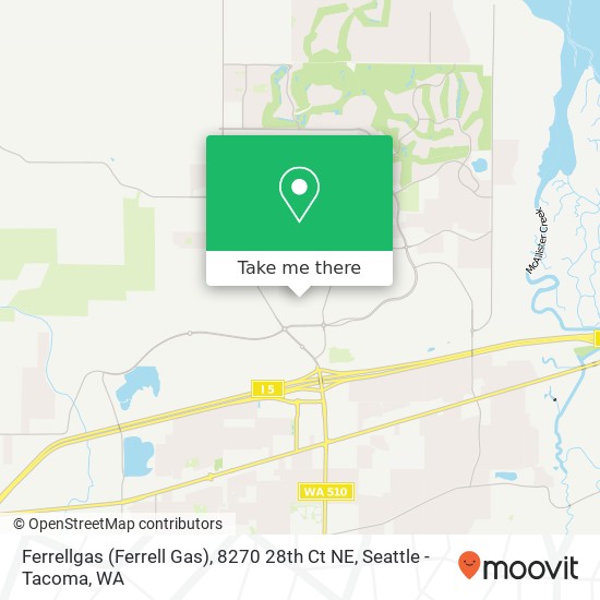 Mapa de Ferrellgas (Ferrell Gas), 8270 28th Ct NE