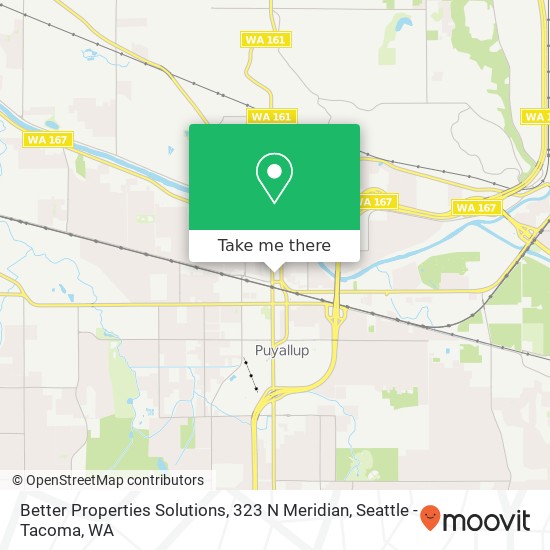 Better Properties Solutions, 323 N Meridian map