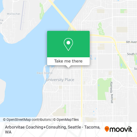 Arborvitae Coaching+Consulting map