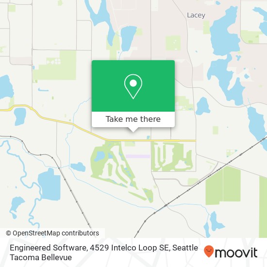Mapa de Engineered Software, 4529 Intelco Loop SE