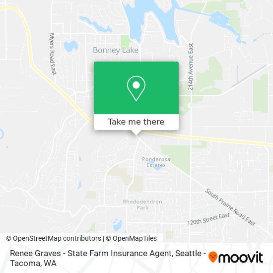 Mapa de Renee Graves - State Farm Insurance Agent