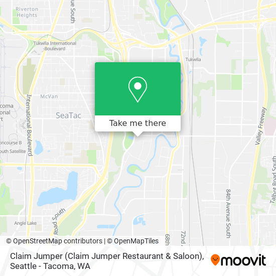 Claim Jumper (Claim Jumper Restaurant & Saloon) map