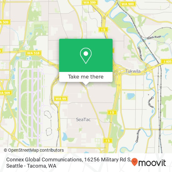 Connex Global Communications, 16256 Military Rd S map