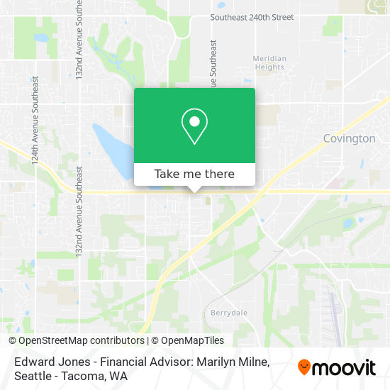 Mapa de Edward Jones - Financial Advisor: Marilyn Milne