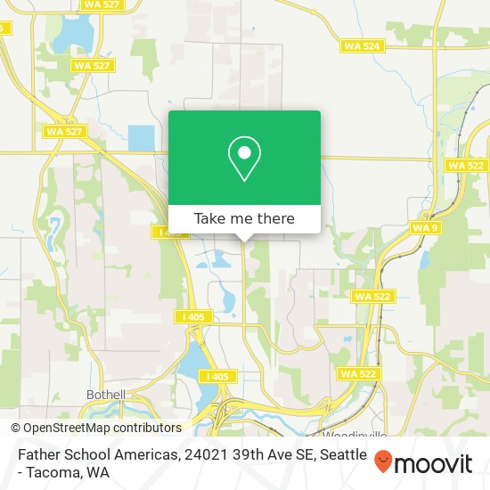 Father School Americas, 24021 39th Ave SE map