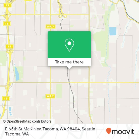 E 65th St McKinley, Tacoma, WA 98404 map