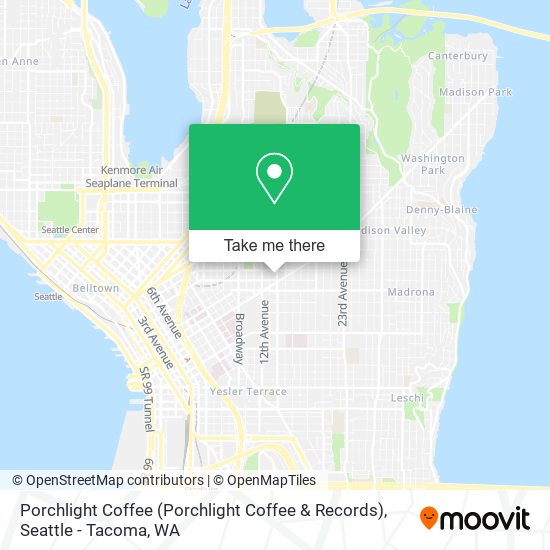 Porchlight Coffee (Porchlight Coffee & Records) map