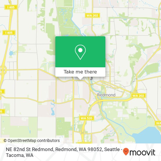 NE 82nd St Redmond, Redmond, WA 98052 map