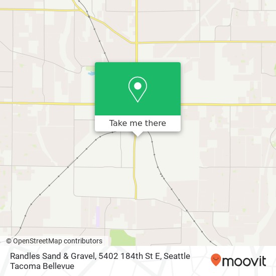 Mapa de Randles Sand & Gravel, 5402 184th St E