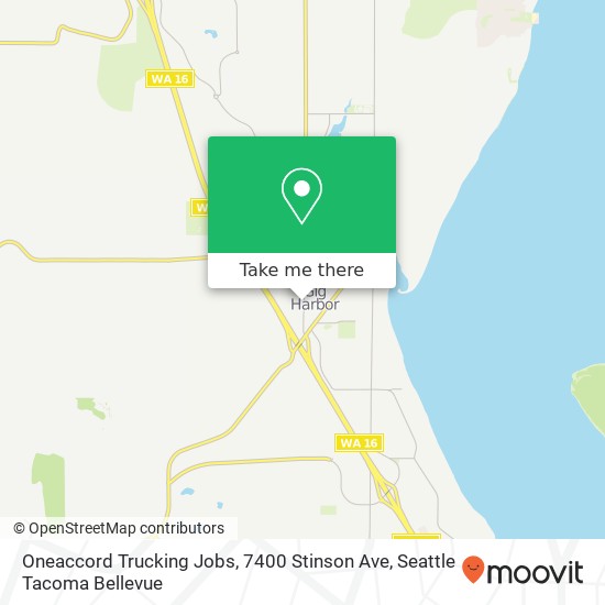 Oneaccord Trucking Jobs, 7400 Stinson Ave map