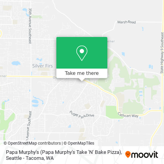 Mapa de Papa Murphy's (Papa Murphy's Take 'N' Bake Pizza)