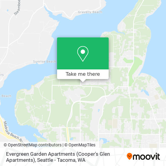 Evergreen Garden Apartments (Cooper's Glen Apartments) map
