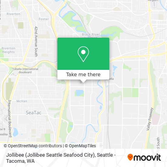Jollibee (Jollibee Seattle Seafood City) map