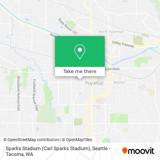 Sparks Stadium (Carl Sparks Stadium) map