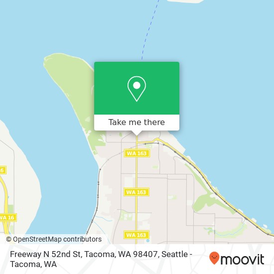 Freeway  N 52nd St, Tacoma, WA 98407 map