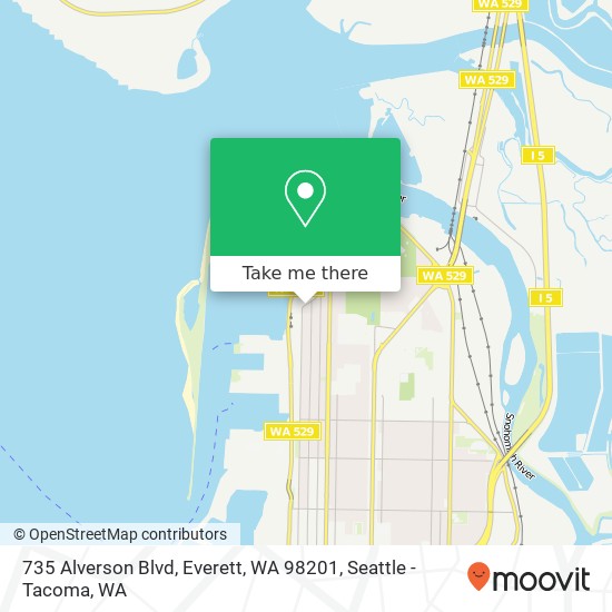 735 Alverson Blvd, Everett, WA 98201 map