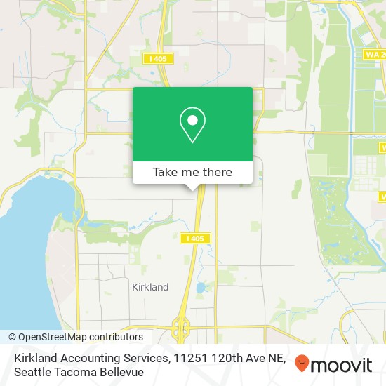 Kirkland Accounting Services, 11251 120th Ave NE map