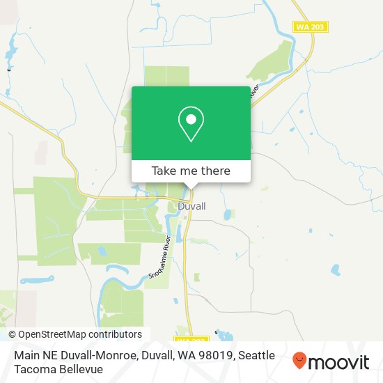 Mapa de Main NE Duvall-Monroe, Duvall, WA 98019