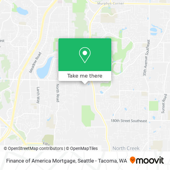 Mapa de Finance of America Mortgage