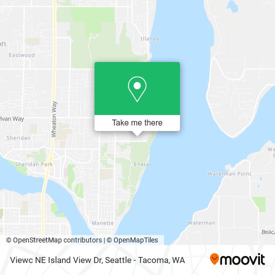 Mapa de Viewc NE Island View Dr