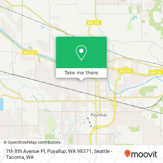 7th 8th Avenue Pl, Puyallup, WA 98371 map