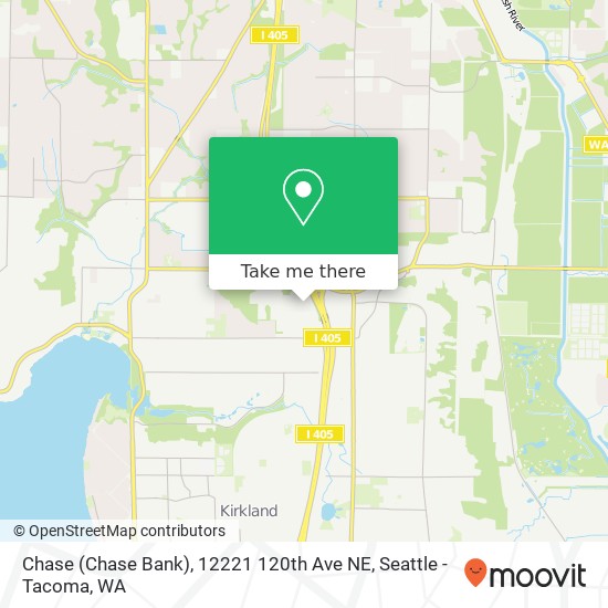 Chase (Chase Bank), 12221 120th Ave NE map