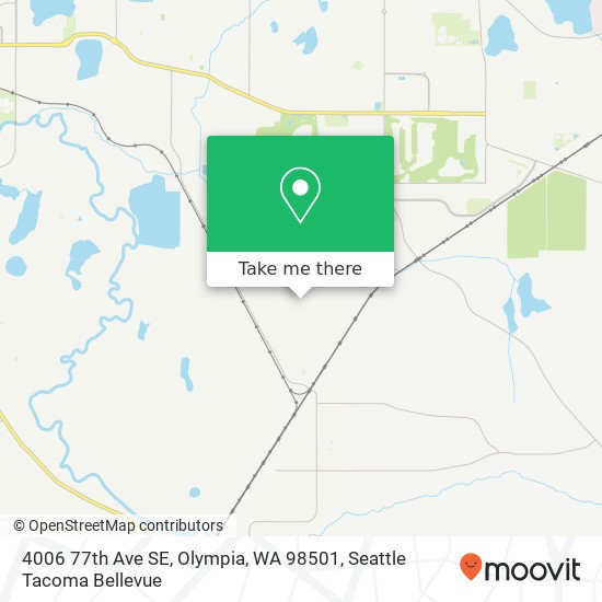 Mapa de 4006 77th Ave SE, Olympia, WA 98501