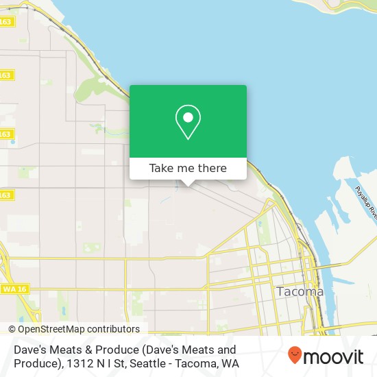 Dave's Meats & Produce (Dave's Meats and Produce), 1312 N I St map