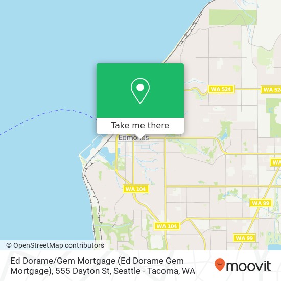 Ed Dorame / Gem Mortgage (Ed Dorame Gem Mortgage), 555 Dayton St map