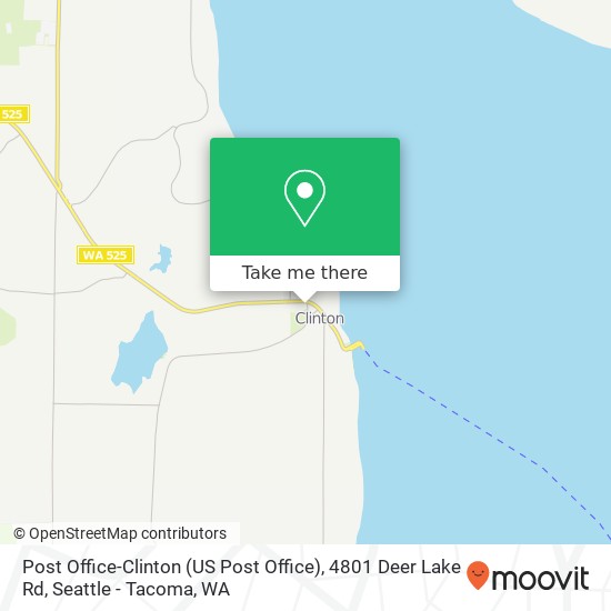 Mapa de Post Office-Clinton (US Post Office), 4801 Deer Lake Rd