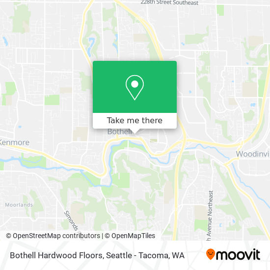 Bothell Hardwood Floors map