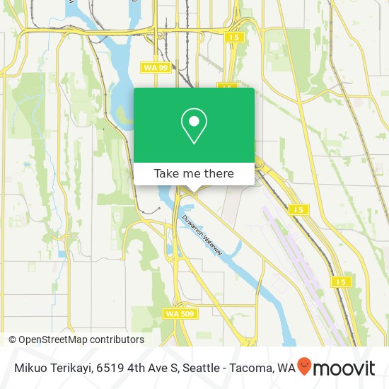 Mapa de Mikuo Terikayi, 6519 4th Ave S