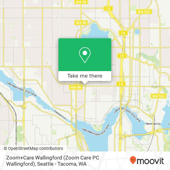 Zoom+Care Wallingford map