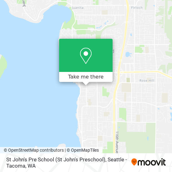 St John's Pre School (St John's Preschool) map