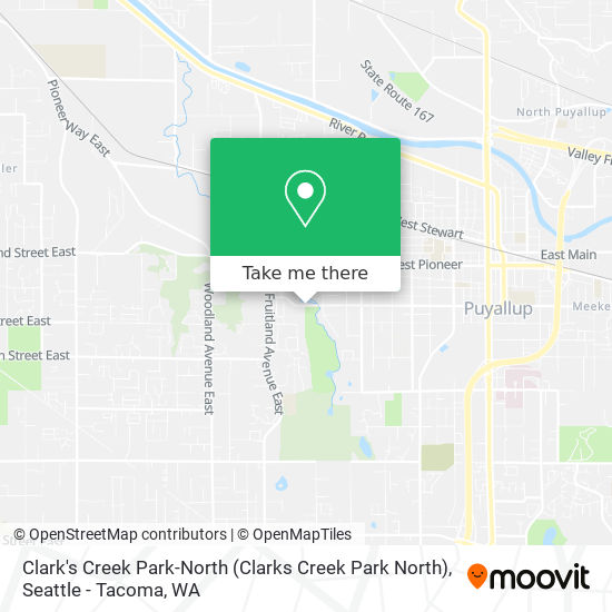 Mapa de Clark's Creek Park-North (Clarks Creek Park North)