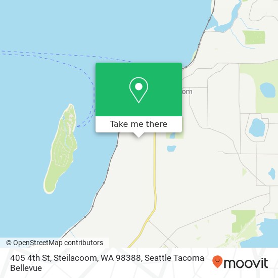 405 4th St, Steilacoom, WA 98388 map