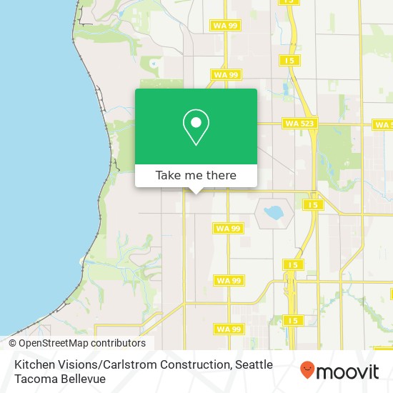 Kitchen Visions / Carlstrom Construction map