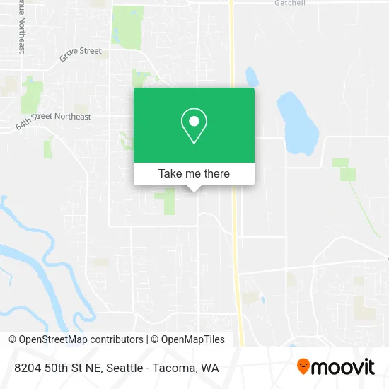 8204 50th St NE map