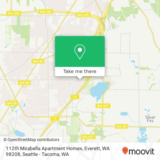 112th Mirabella Apartment Homes, Everett, WA 98208 map