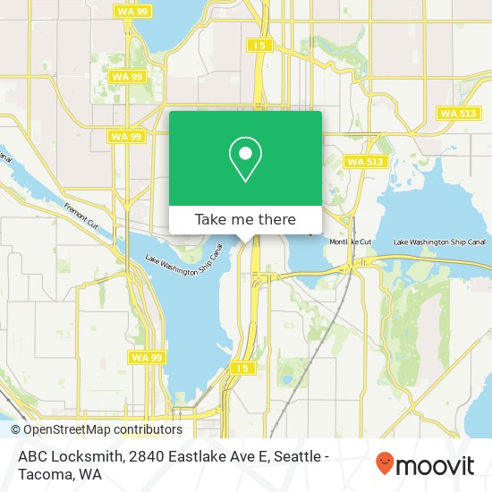 ABC Locksmith, 2840 Eastlake Ave E map