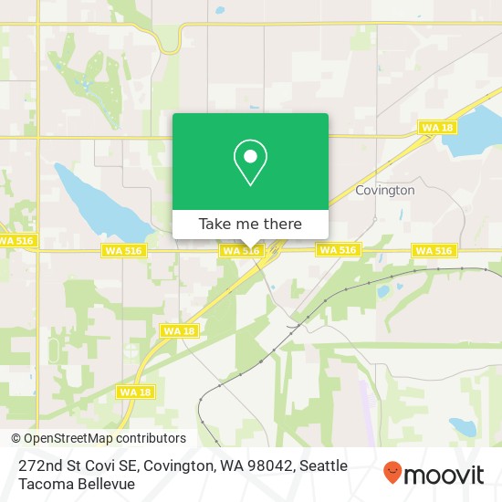 272nd St Covi SE, Covington, WA 98042 map