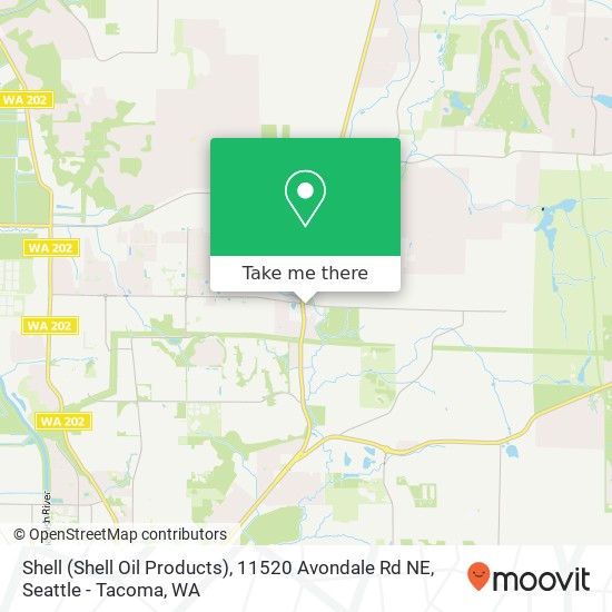 Shell (Shell Oil Products), 11520 Avondale Rd NE map