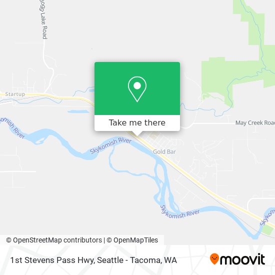 Mapa de 1st Stevens Pass Hwy