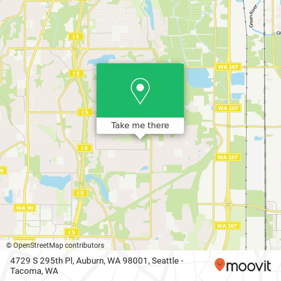 4729 S 295th Pl, Auburn, WA 98001 map