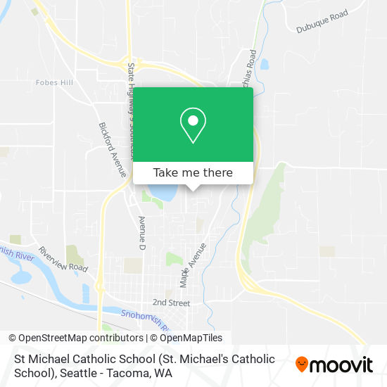 St Michael Catholic School (St. Michael's Catholic School) map