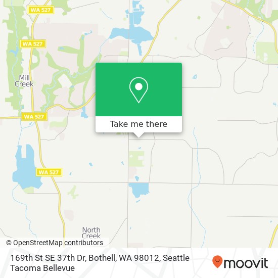 169th St SE 37th Dr, Bothell, WA 98012 map