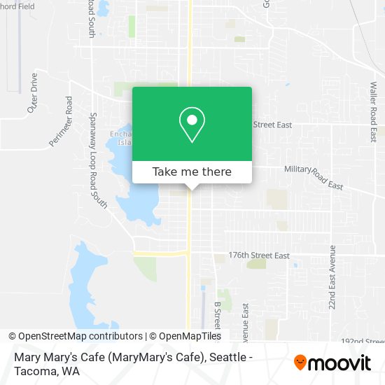 Mapa de Mary Mary's Cafe (MaryMary's Cafe)