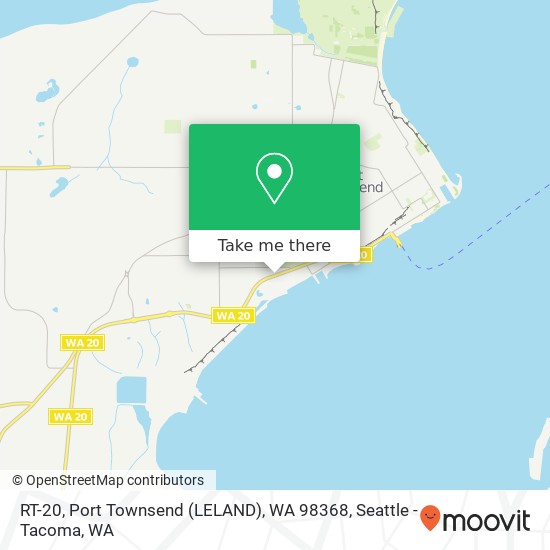 RT-20, Port Townsend (LELAND), WA 98368 map