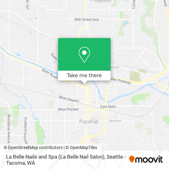 Mapa de La Belle Nails and Spa (La Belle Nail Salon)